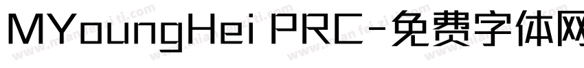 MYoungHei PRC字体转换